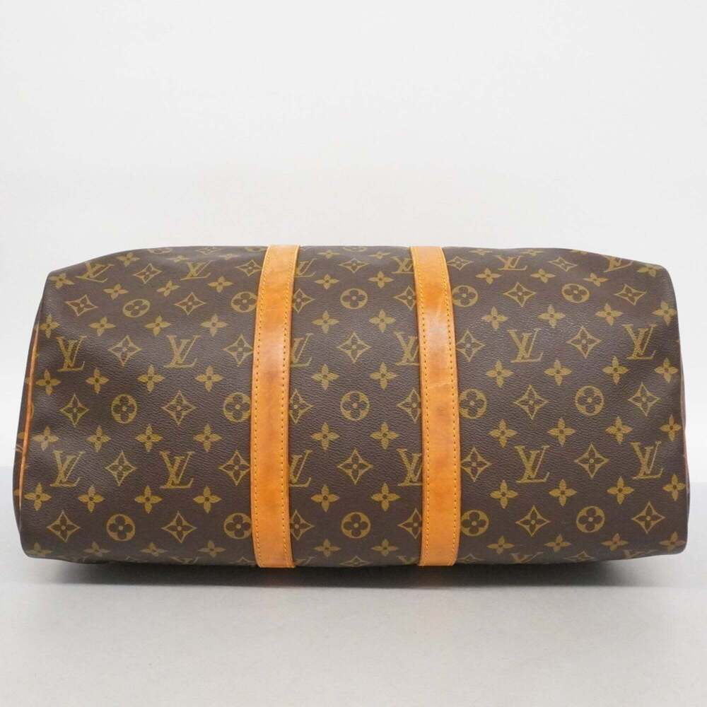 LOUIS VUITTON Brown Monogram Keepall 45 Boston Bag - Picture 3 of 15